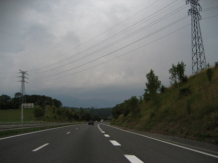 Auf der Straße nach Grenoble