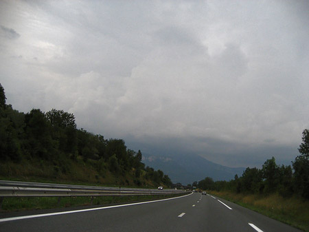 Auf der Straße nach Grenoble