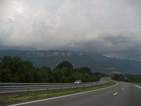 Foto Auf der Straße nach Grenoble - 