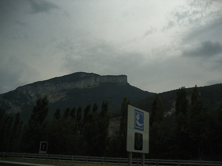 Fotos Bewölkter Himmel auf der Fahrt nach Grenoble | 