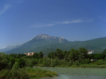 Berge in der Umgebung von Grenoble Fotos