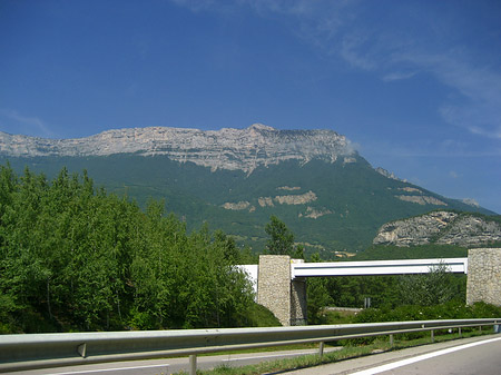 Berge in der Umgebung von Grenoble Foto 