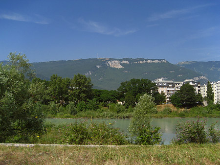 Berge in der Umgebung von Grenoble Foto 