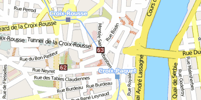 Place Colbert Lyon Stadtplan