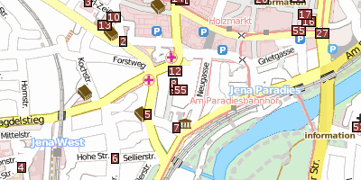 Stadtplan Theater